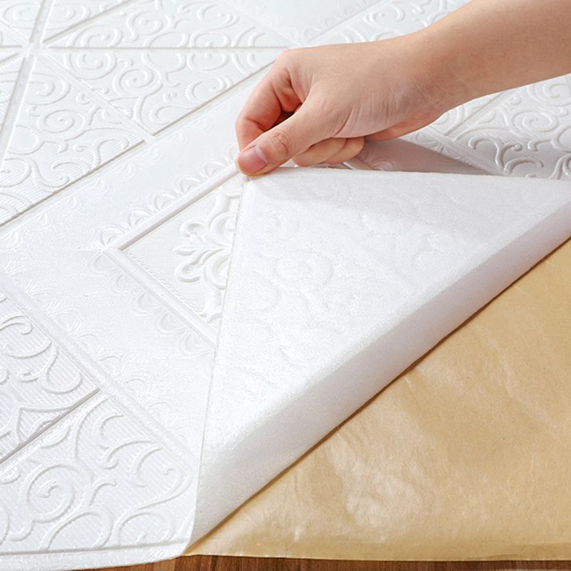 Avtoit | 3D embossed interior wall covering Self-adhesive geometric texture wall covering