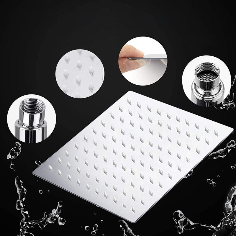 Avtoit | Modern Pull-Down Dual Showerhead Square High Arch Showerhead Combination