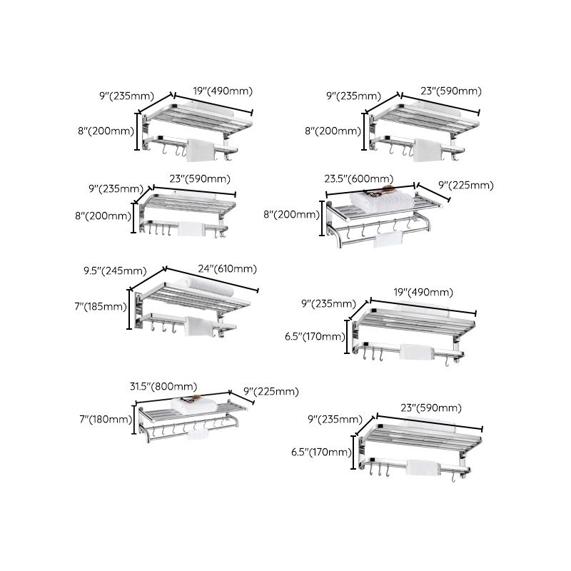 Avtoit | Modern Bathroom Accessory as a Single Item or in a Set Polished Chrome Bath Set