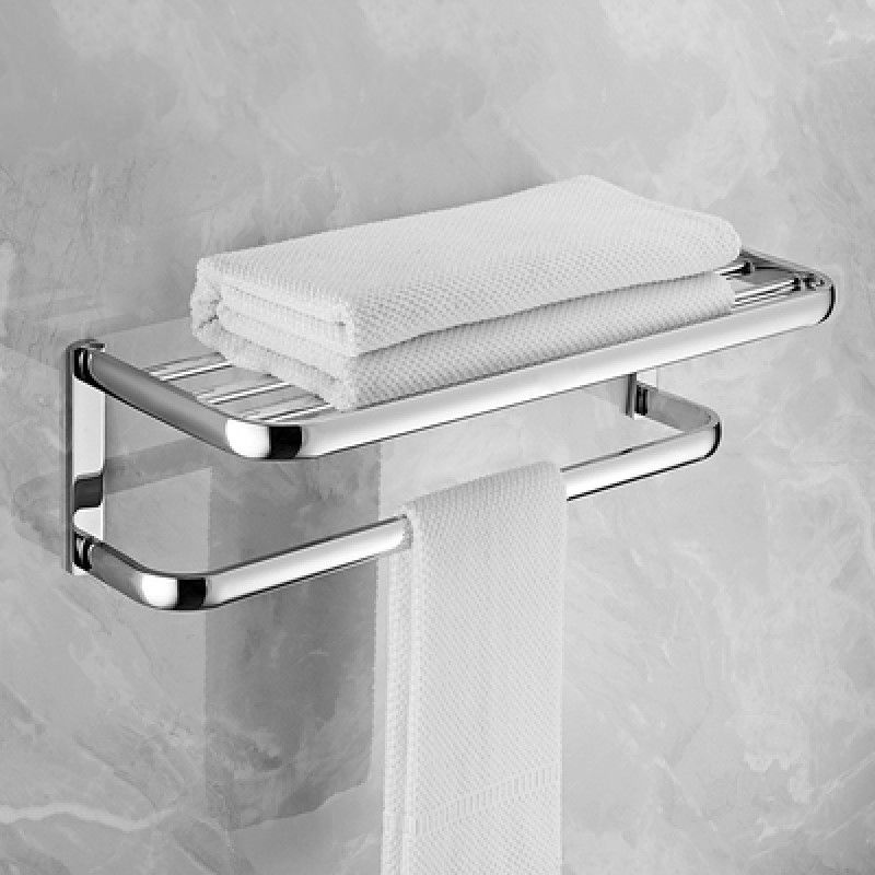 Avtoit | Modern Stainless Steel Bathroom Fixtures Set Towel Bar Bathroom Shelf Bathroom Accessory Set