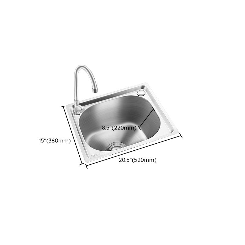 Avtoit | Modern Bar Prep Mirror Stainless Steel with Faucet Workstation Rack
