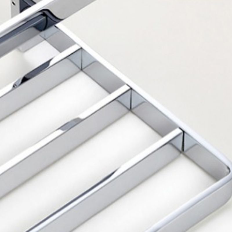 Avtoit | Chrome brass modern bathroom accessory set with towel bar/ ring/ paper holder & bathrobe hook