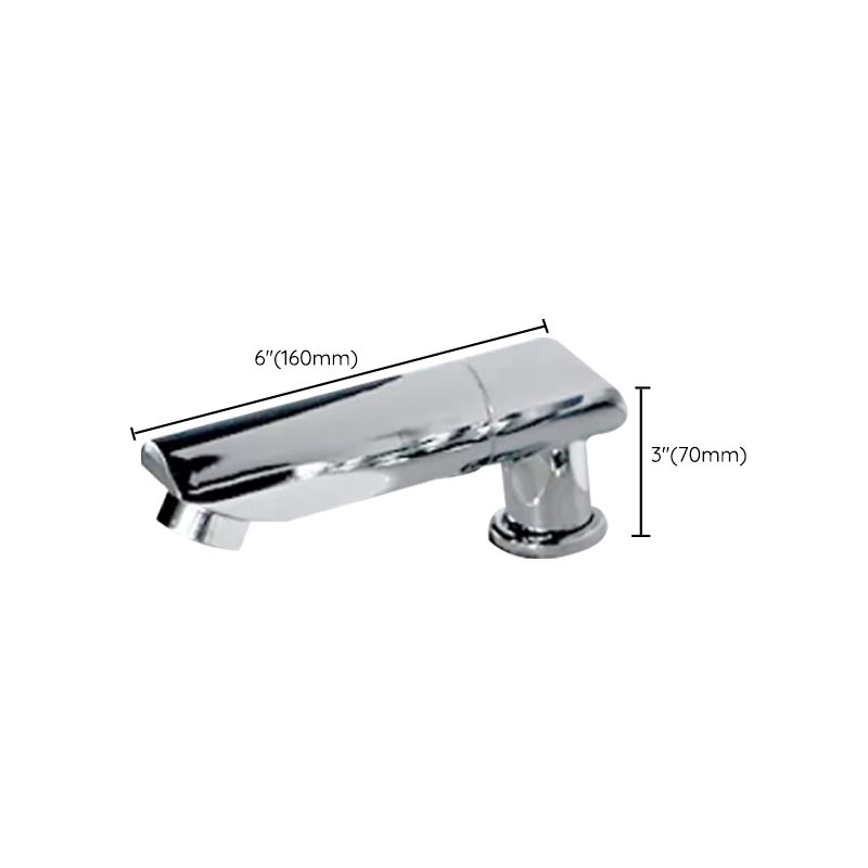 Avtoit | Wall-mounted Copper Roman Bathtub Faucet Low Arc Roman Bathtub Filler Trim