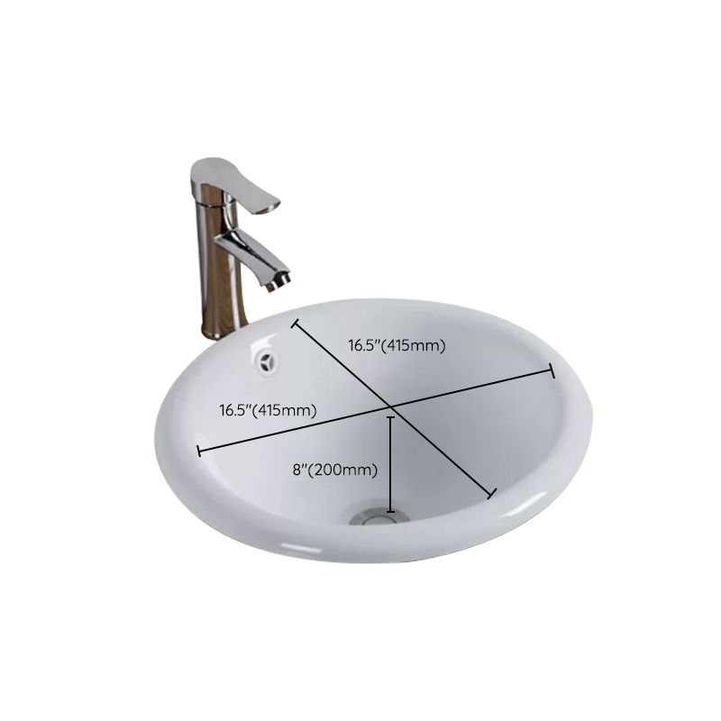 Avtoit | Contemporary oval wash stand ceramic metal undercounter basin