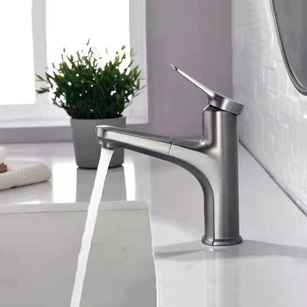 Avtoit | Modern Vessel Faucet Copper Single Handle Pull Down Vessel Faucet