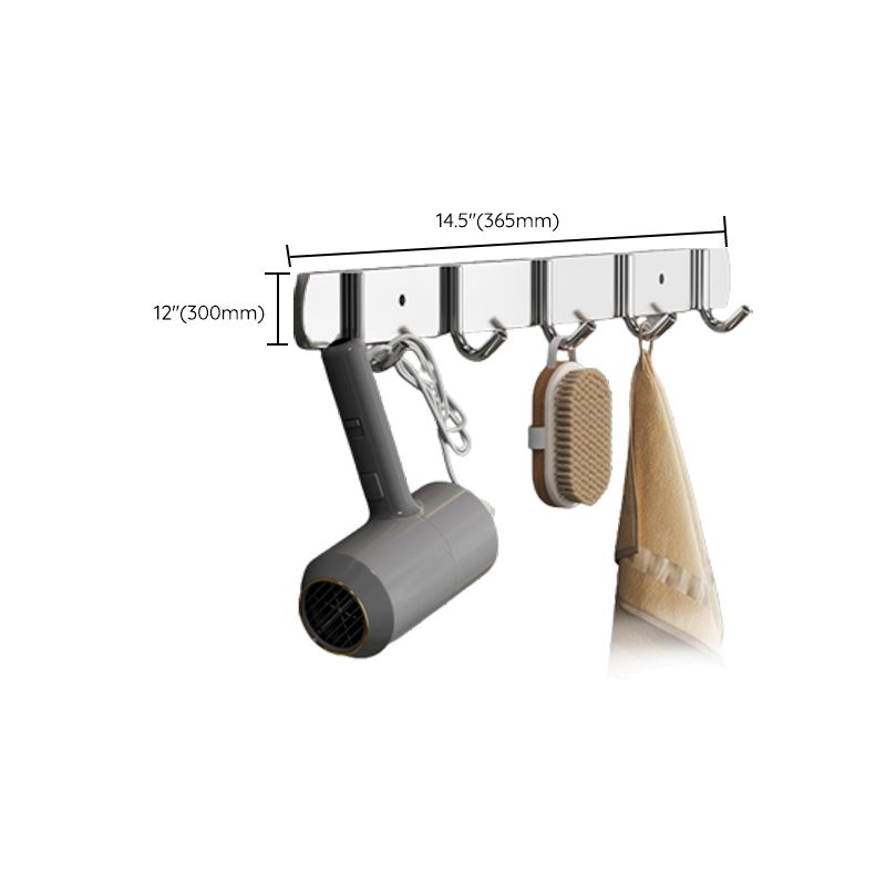 Avtoit | Modern Polished Chrome Bathroom Accessory Set Made of Stainless Steel