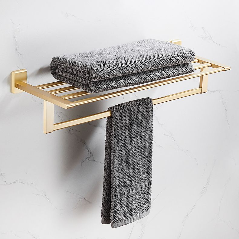 Avtoit | Golden Modern 5-piece Bathroom Accessories Set Brushed Brass Towel Holder/Paper Holder