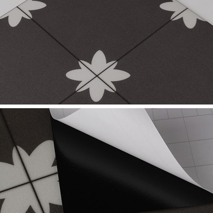 Avtoit | PVC Peel and Stick Splash Protection Square Single Panel Wallpaper with Water Resistant