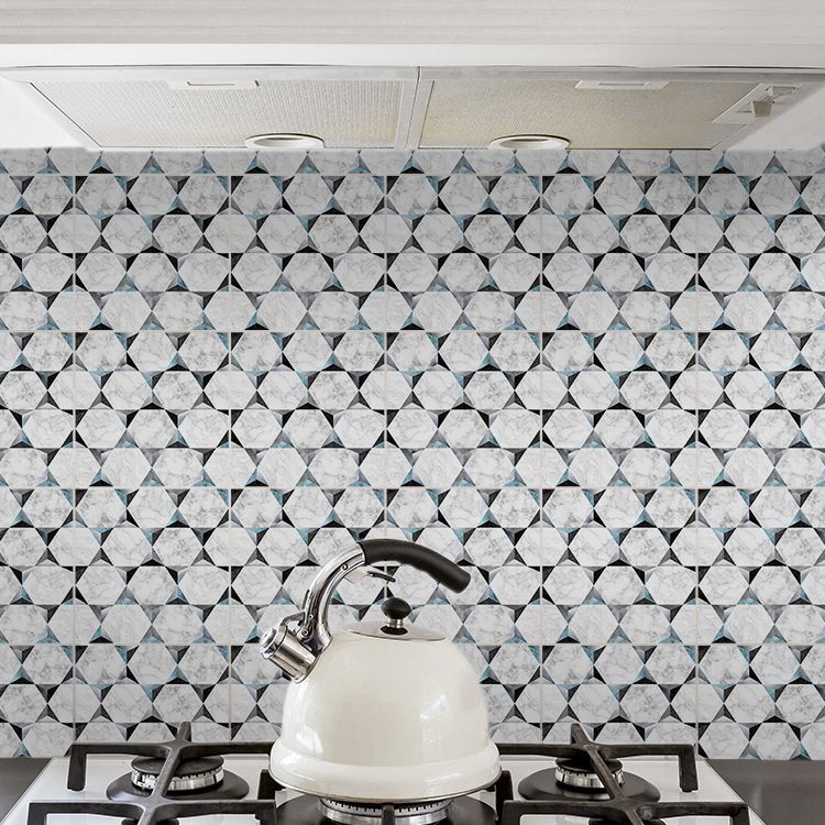 Avtoit | Contemporary Mosaic Tile Peel and Stick Tile Kitchen Backsplash Peel and Stick Wall Tile