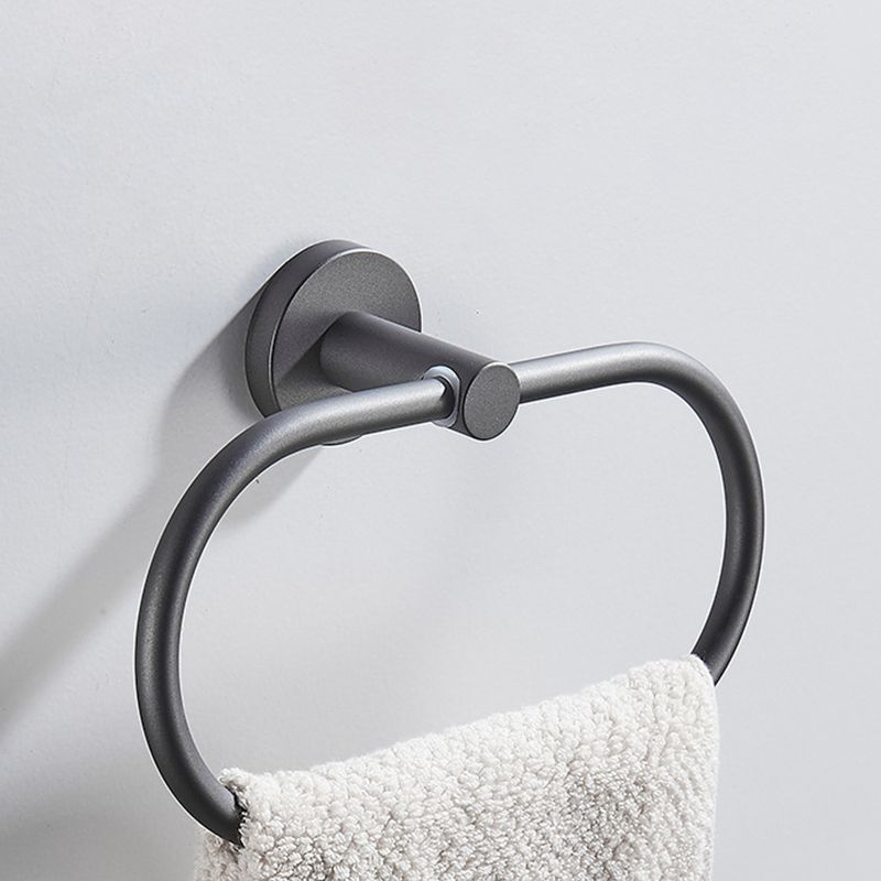 Avtoit | Traditional Gray Brass Bathroom Hardware Set Towel Bar Bathroom Hardware Set