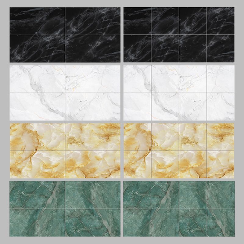 Avtoit | Peel and Stick Vinyl Floor Dark Gloss Vinyl Floor with Square Edge