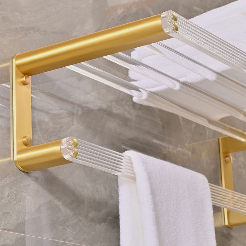 Avtoit | Metal and acrylic bathroom accessories as a single piece or in a set in gold