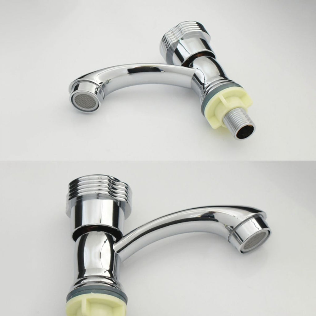 Avtoit | Modern bathroom faucet chrome knob handle with water hose sink faucet
