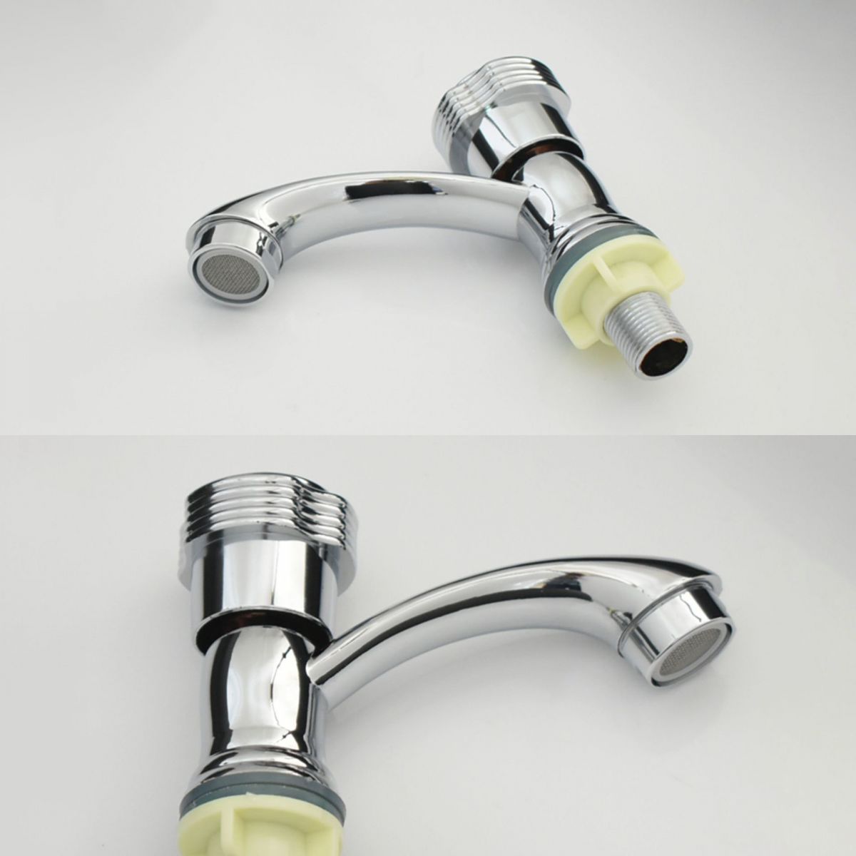 Avtoit | Modern bathroom faucet chrome knob handle with water hose sink faucet