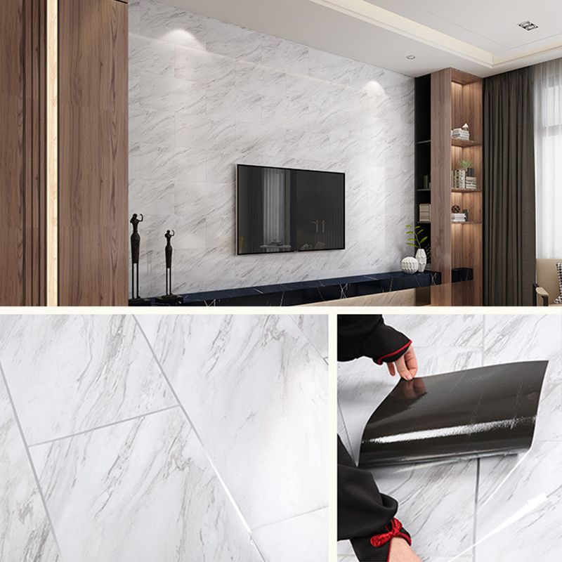 Avtoit | Modern Field Tile/Single Tile Wallpaper PVC Peel and Stick Backsplash Wall Tile