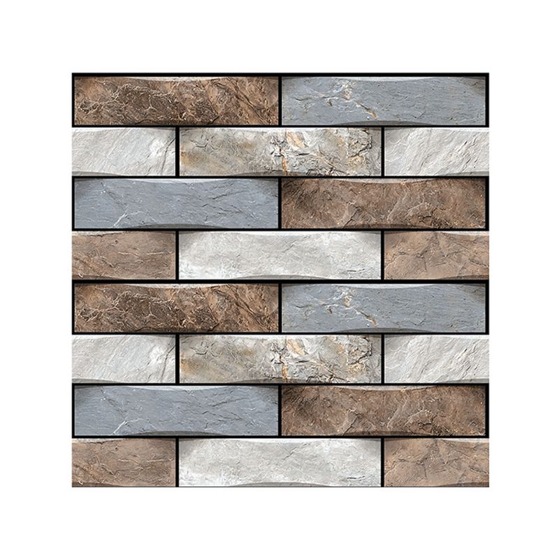 Avtoit | Modern PVC Field Tile/Single Tile Rectangular Peel and Stick Wall Tile