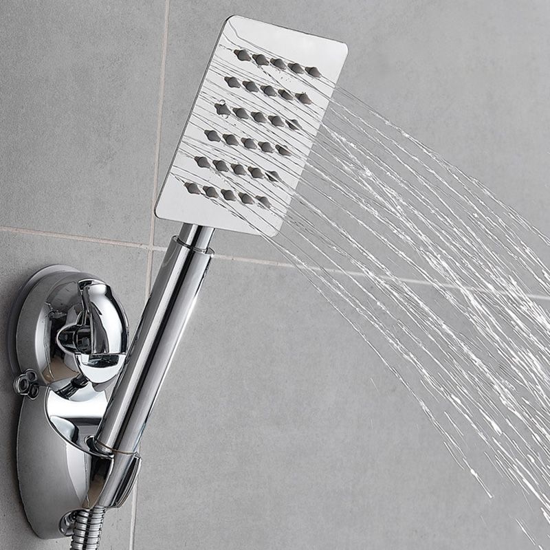 Avtoit | Square Metal Double Shower Heads Modern Shower with Shower Hose