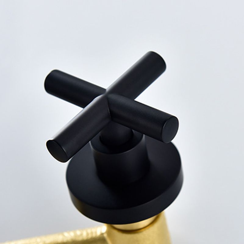 Avtoit | 3 holes faucet 2 cross handle wall-mounted faucet for the bathroom