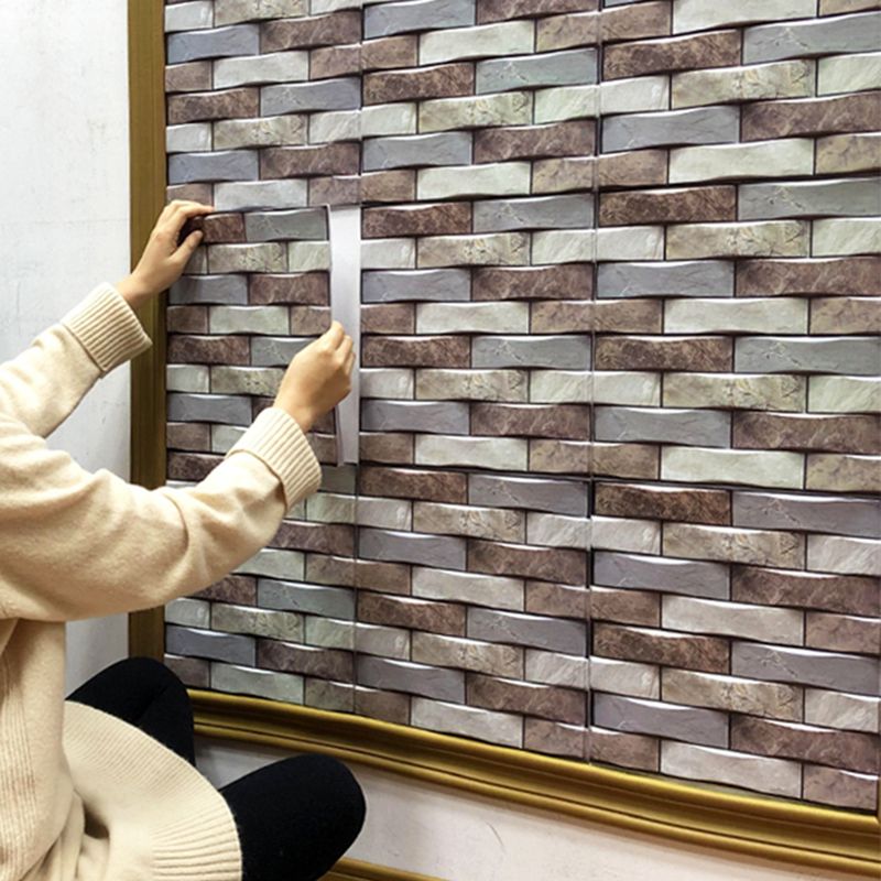 Avtoit | Modern PVC Field Tile/Single Tile Rectangular Peel and Stick Wall Tile
