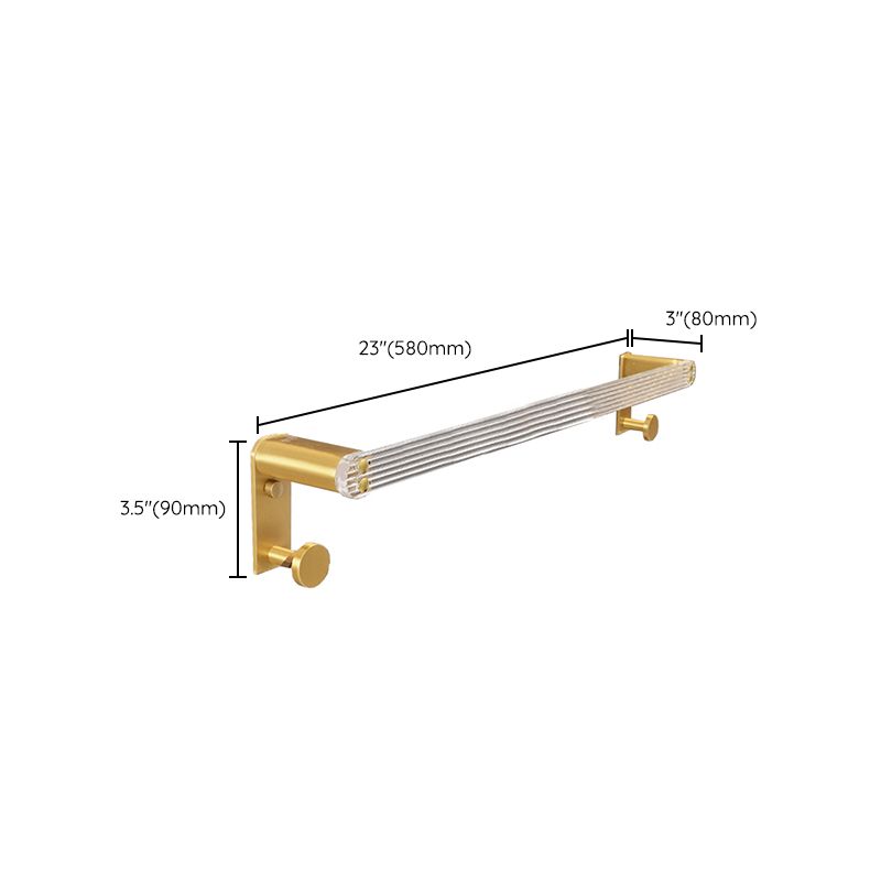 Avtoit | Metal and acrylic bathroom accessories as a single piece or in a set in gold