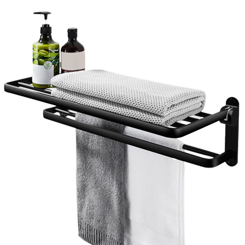 Avtoit | Modern Bathroom Hardware Set Matte Black Metal Bathroom Accessories Set Rustproof