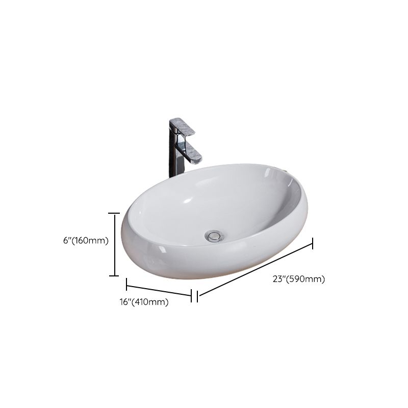 Avtoit | Modern Sink Solid Color Porcelain Sink