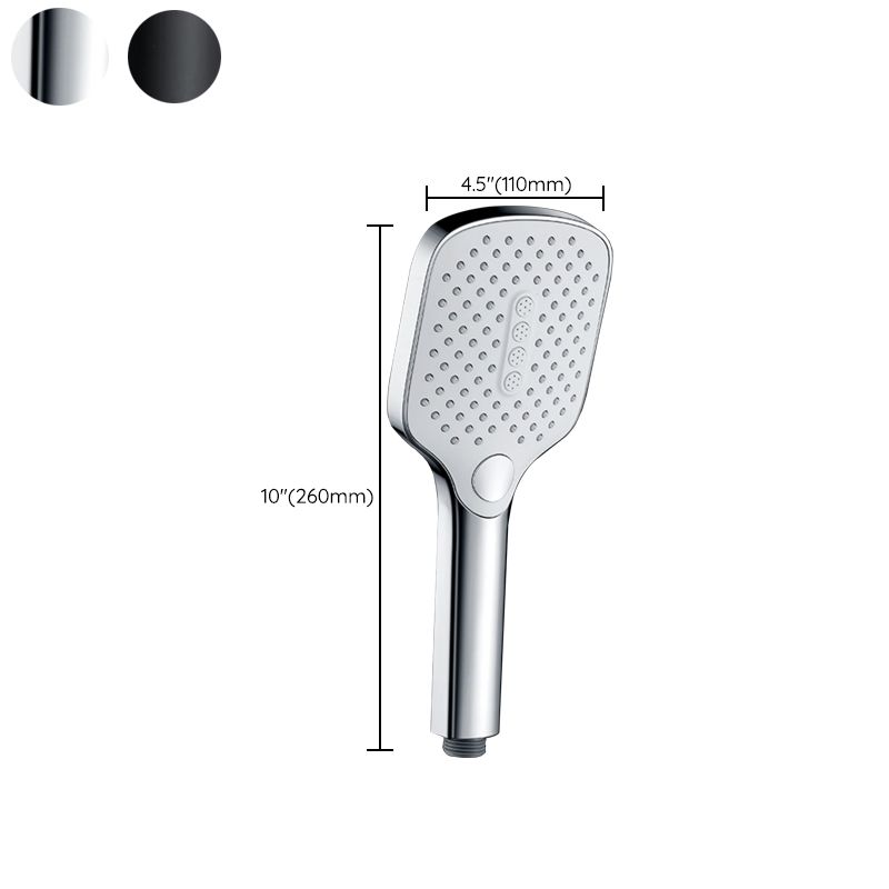 Avtoit | Contemporary Fixed Head Square Supercharged Showerhead Combo