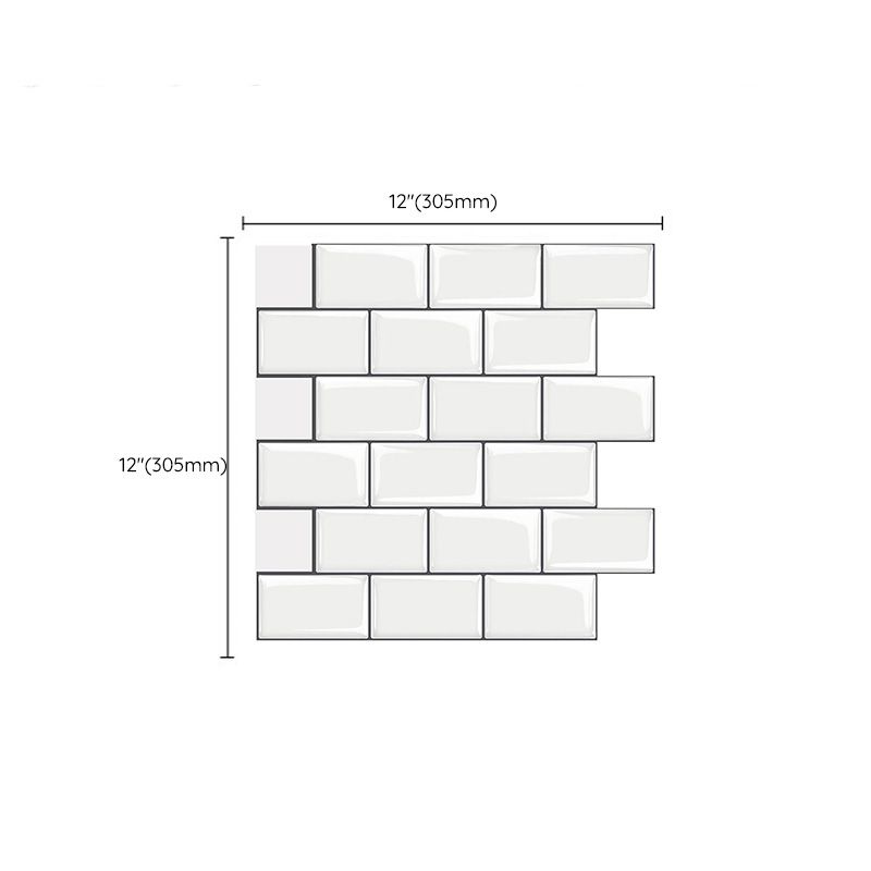Avtoit | Mosaic tiles for peeling and sticking Modern style wallpaper with square shape