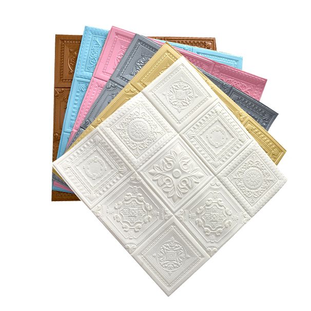 Avtoit | Modern Pearl Wall Element Access Panel Peel and Stick Wall Tile Set of 10