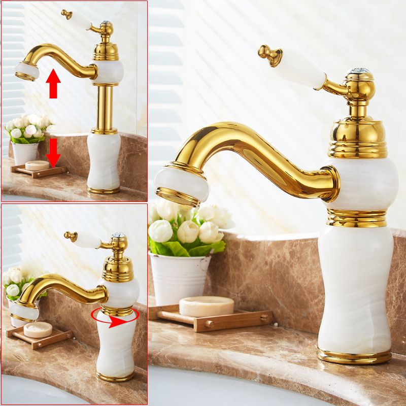 Avtoit | Glam Basin faucet Lever handle Low arch basin faucet Bathroom faucet
