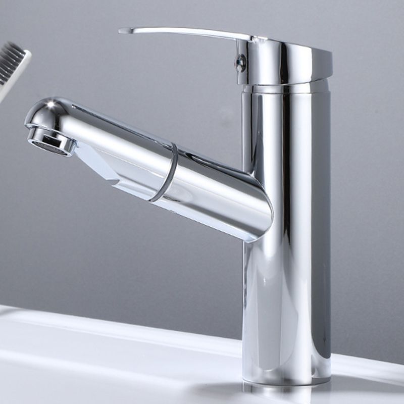 Avtoit | Modern Sink Faucet Uniform Color Metal Sink Bathroom Faucet