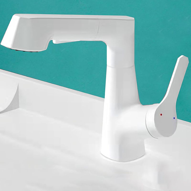Avtoit | Contemporary Style Center Sink Faucets Lever Handles Faucets for Bathroom