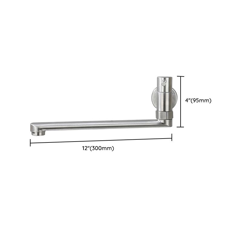 Avtoit | Kitchen faucet pot filling valve single handle swivel stainless steel kitchen faucet