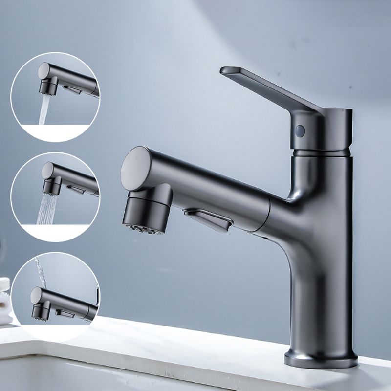 Avtoit | Modern Basin Faucet Solid Copper Centered Sink Faucet for Bathroom