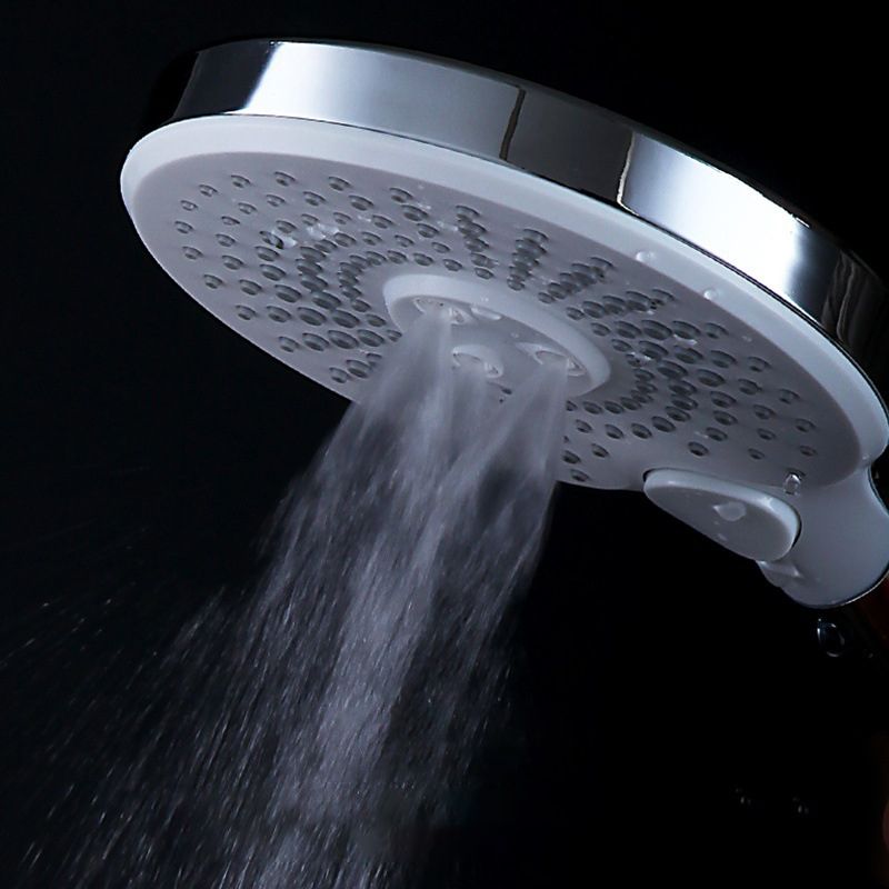 Avtoit | Basic Shower Head Round Plastic Handheld Shower Head in Silver
