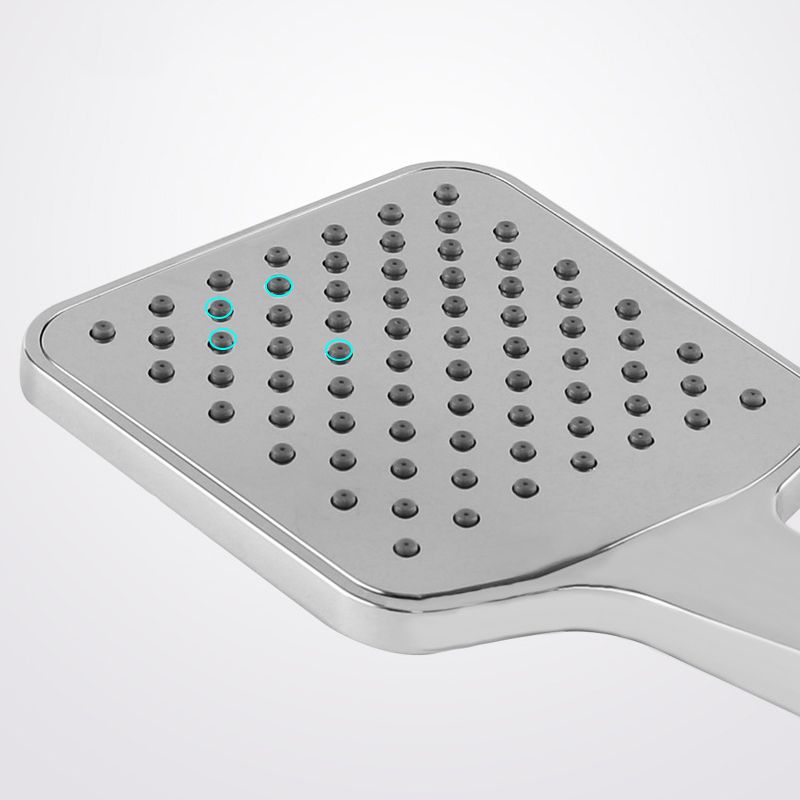 Avtoit | Chrome Square Shower Head Combination Wall Mounted and Ceiling Mounted Handheld Shower