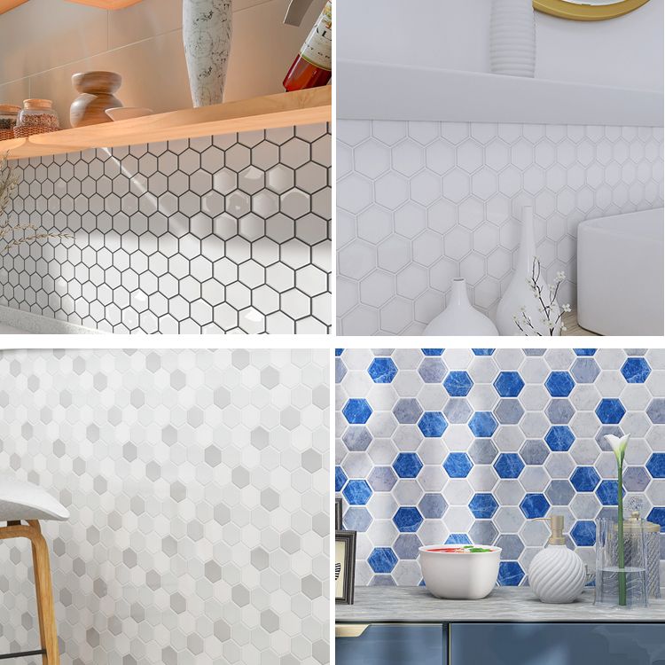 Avtoit | Square Peel and Stick Back Wall Modern Plastic Peel and Stick Back Wall