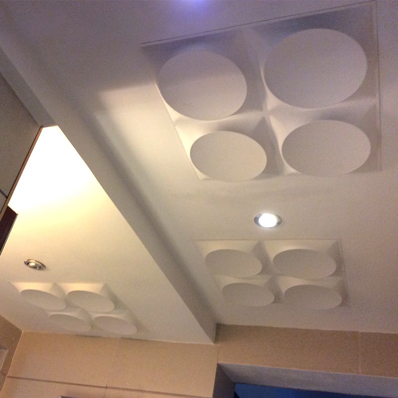Avtoit | Modern Style PVC Wall Panel Living Room Peel and Stick Wall Covering 3D Wall Covering