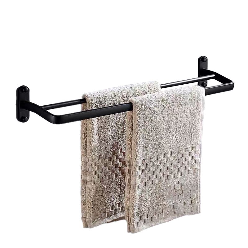 Avtoit | Modern Bathroom Accessories Set Towel Holder Black Soap Dish Bath Accessories Set