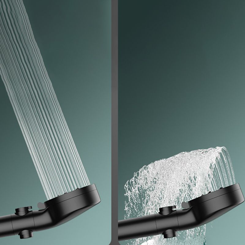 Avtoit | Bathroom Shower Head 5-Stream Round Hand Shower Holder Wall Mount Shower Head