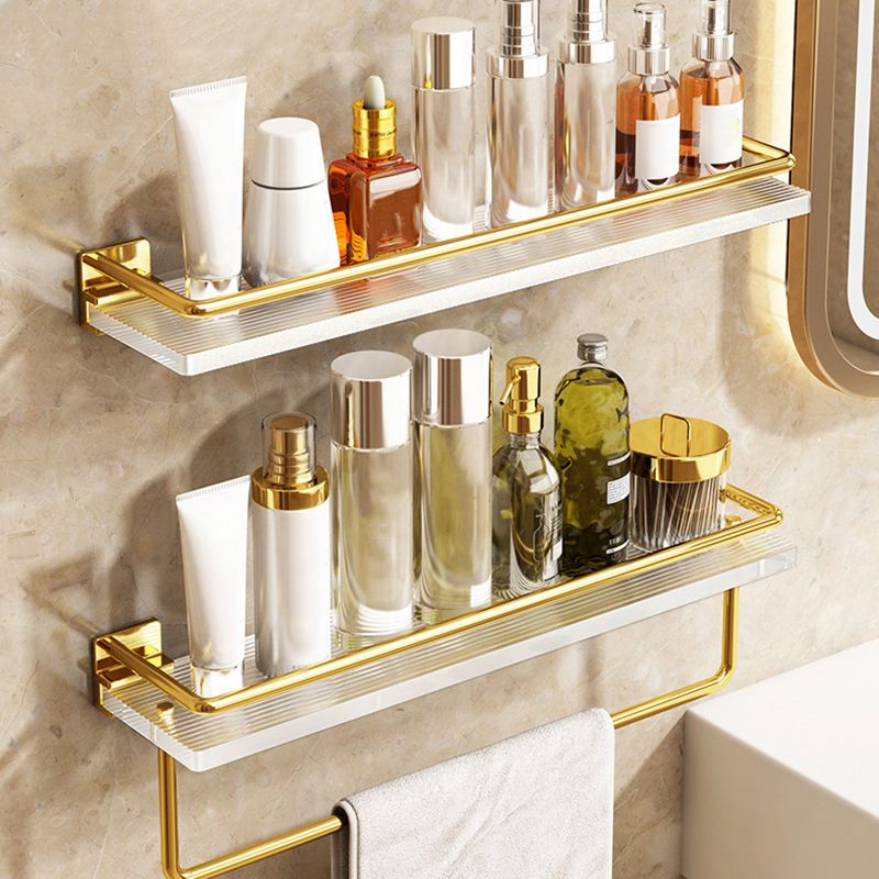 Avtoit | Modern Silver/Gold Bathroom Hardware Set Bathroom Shelf Bathroom Set