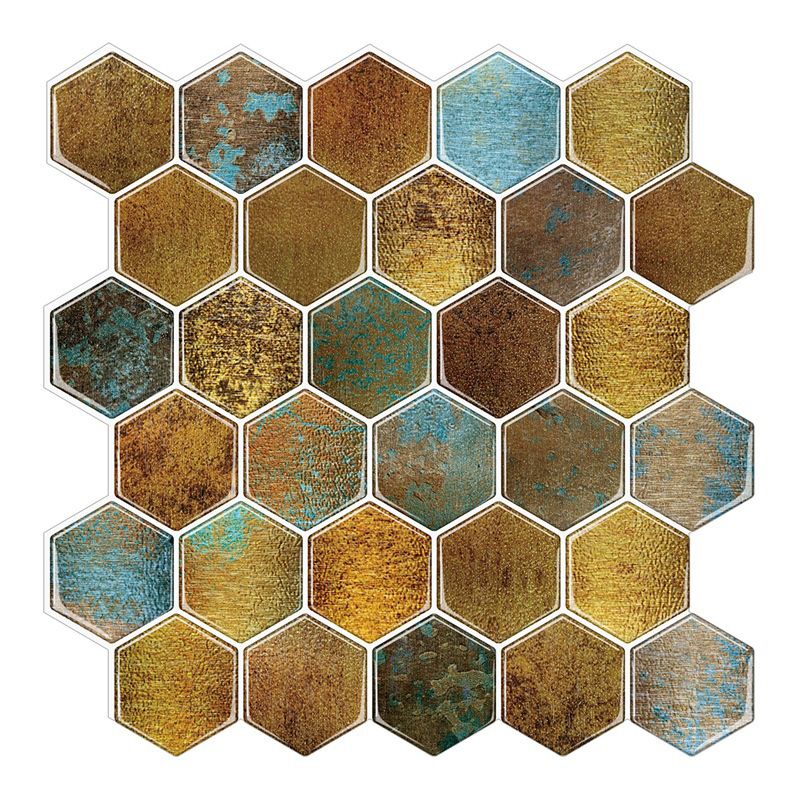 Avtoit | Tile Stripping & Gluing Plastic Waterproof Hexagonal Tile Stripping & Gluing for Shower