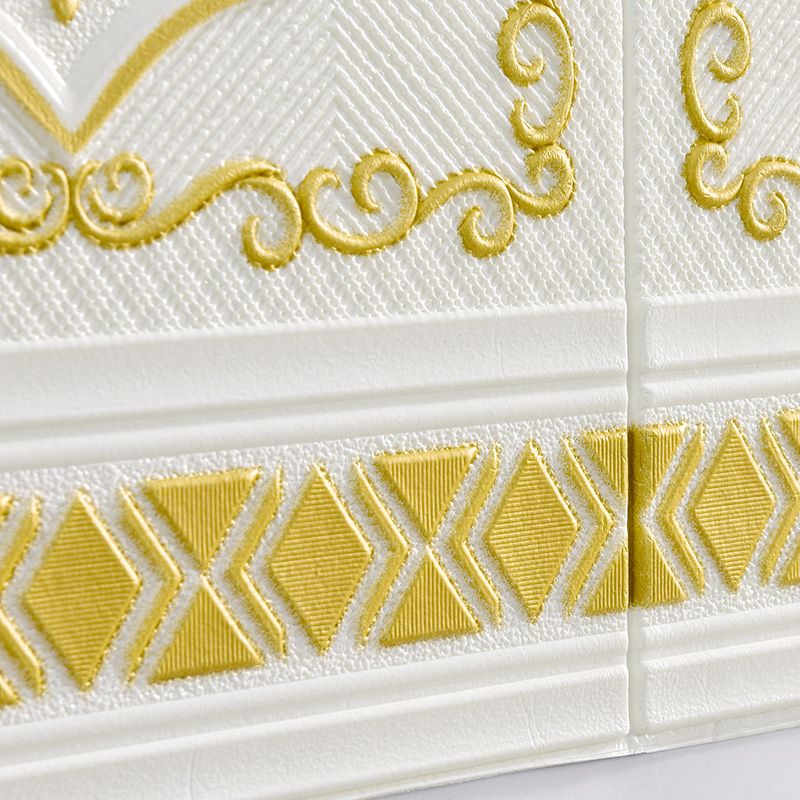 Avtoit | 3D embossed wall panel Glam style waterproof wall panel for the living room