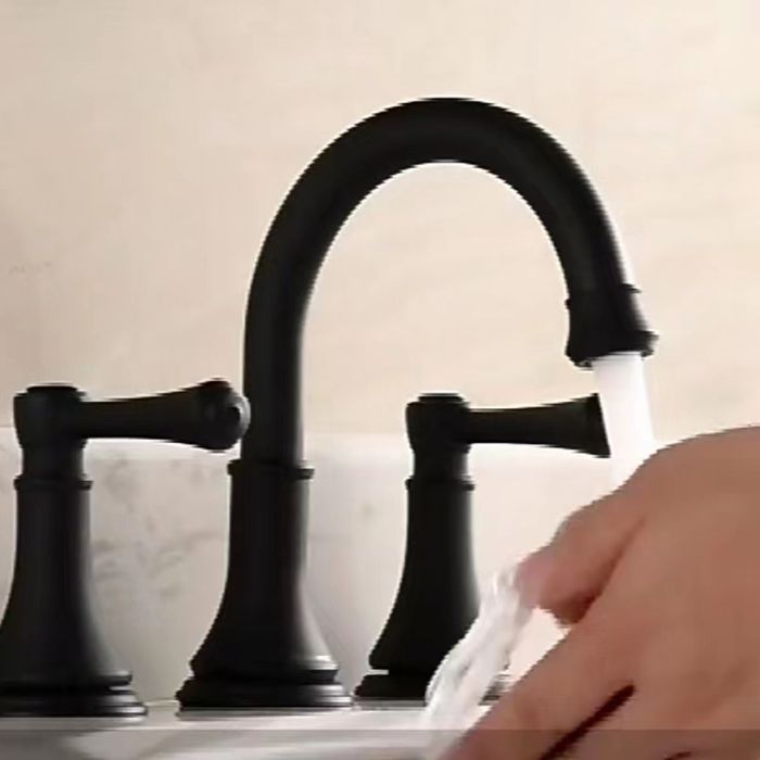 Avtoit | Modern Sink Faucet Widespread Faucet with 2 Handles and 3 Holes