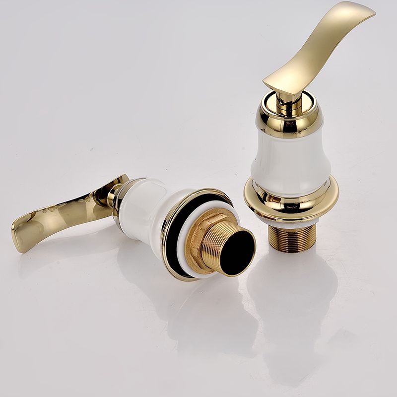 Avtoit | Tradition Bathtub Filler Trim Deck-Mounted Swing Spout Bathtub Filler
