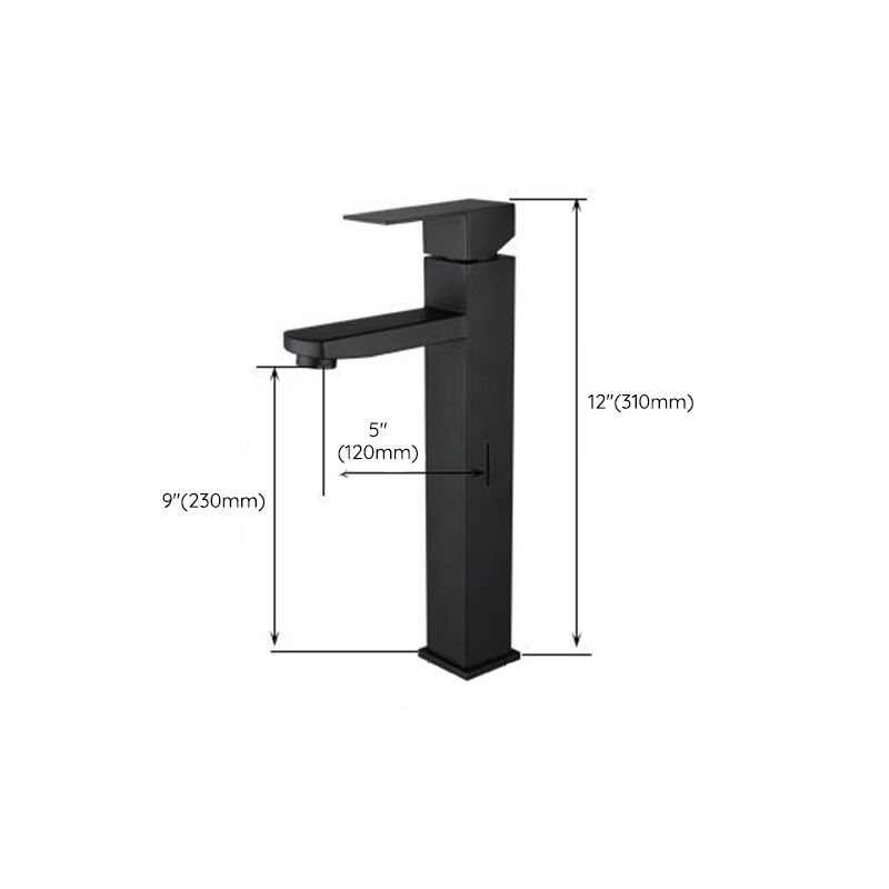 Avtoit | Modern Sink Faucet Centerset Bathroom Sink Faucet in Black