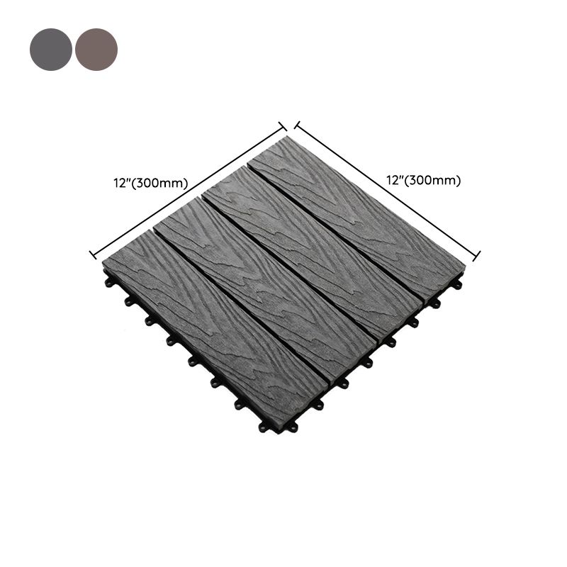 Avtoit | Striped Pattern Patio Tiles Laying Pattern Square Deck Board Outdoor Patio