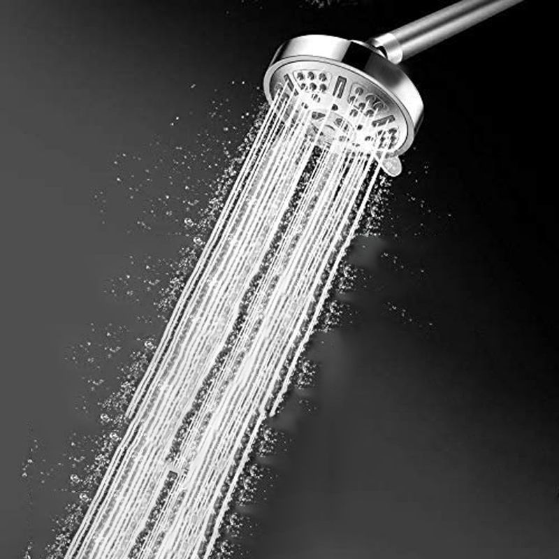 Avtoit | Modern Style Festive Shower Head in Silver 9 Settings Wall Mounted Shower Head