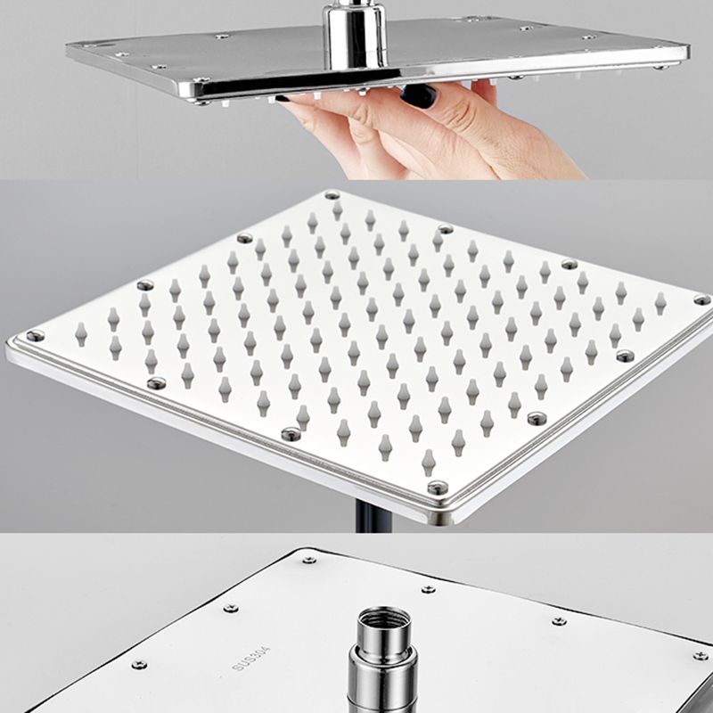 Avtoit | Solid square showerhead Standard spray pattern Large showerhead