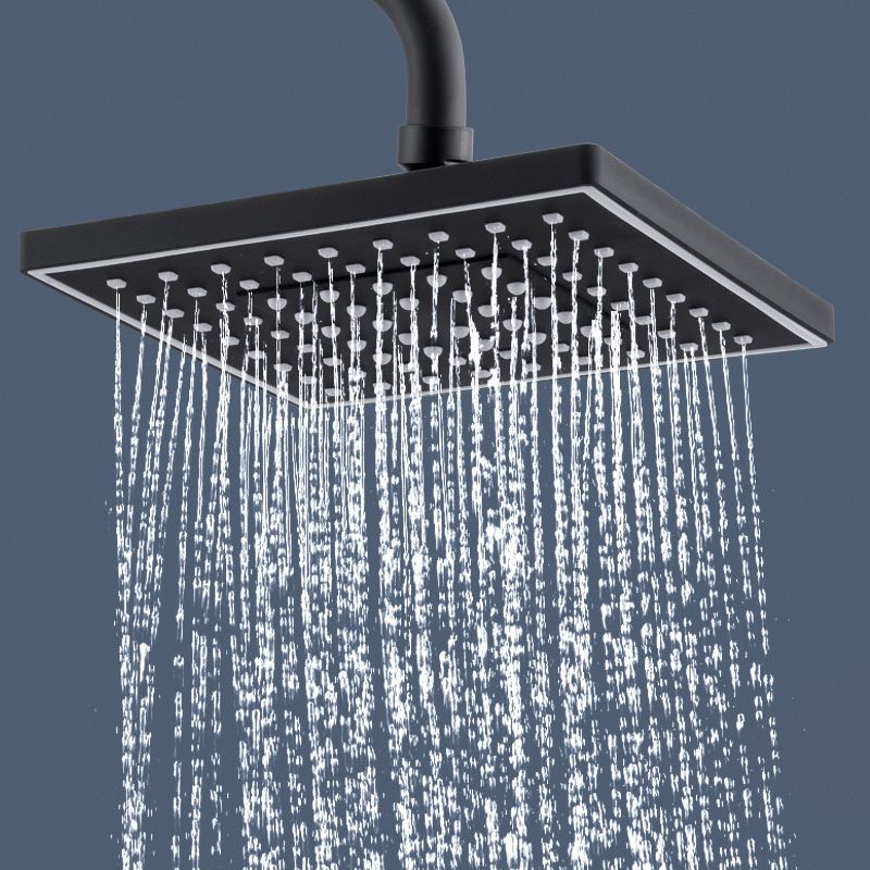 Avtoit | Contemporary Style Shower Head Plastic Fixed Shower Head in Round and Square Shape